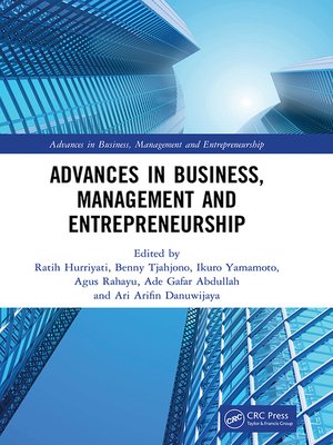 cover image of Advances in Business, Management and Entrepreneurship